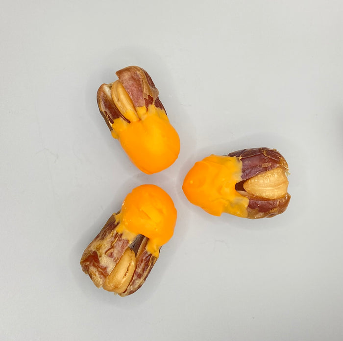 Mango Chocolate Dates Stuffed With Nuts