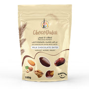Milk Chocolate Dates Stuffed with Nuts 100GM (National Day Offers)