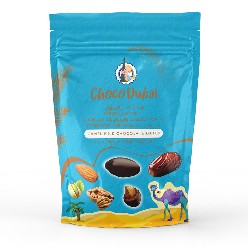 Choco Dubai 24 Packs of Full Coated Chocolate Dates Each 100 gm - SPECIAL OFFER!