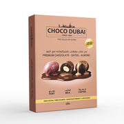 Choco Dubai Premium Chocolate Dates – Milk, Ruby & Coffee (250g)