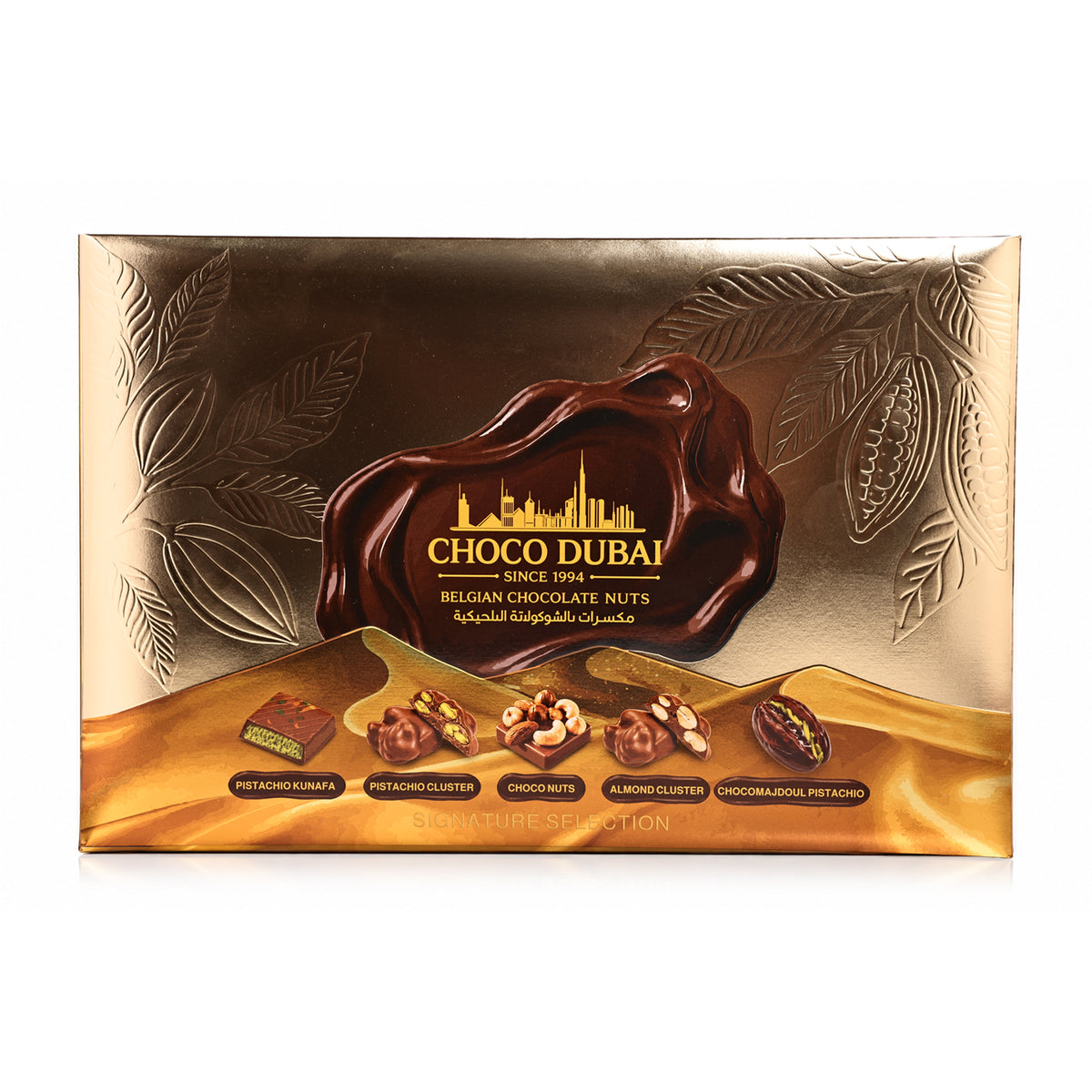 Choco Dubai Signature Selection Gift Box 350g + FREE Tote Bag