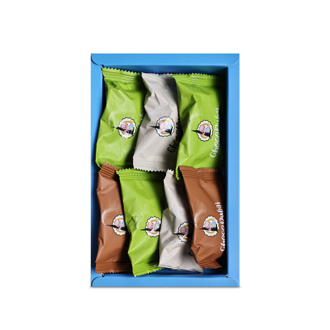 Choco Dubai Coconut Chocolate Dates with Nuts – Viral Dubai Edition (100g)