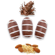 Milk Chocolate Dates Stuffed With Nuts