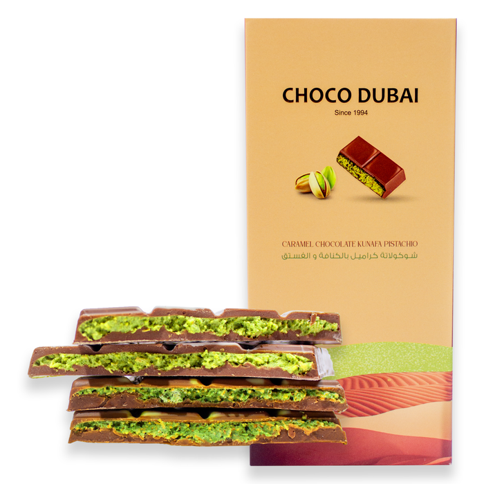 Caramel Chocolate Kunafa Pistachio 100 GM