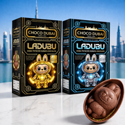 LADUBU Dubai Pistachio Kunafa Chocolate Easter Eggs – 90g