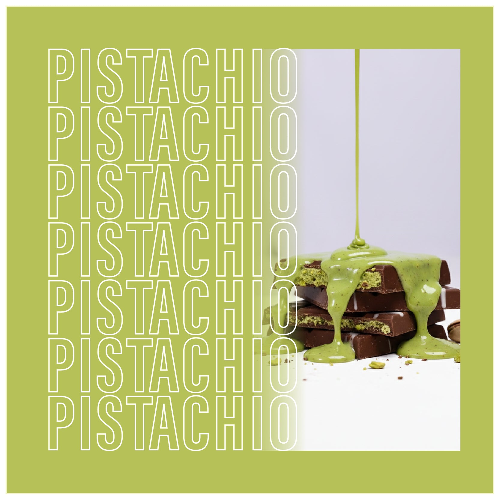 Dark Chocolate Kunafa Pistachio 100 GM (Zero Refined Sugar)