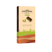 Dark Chocolate Kunafa Pistachio – 100g | Zero Refined Sugar