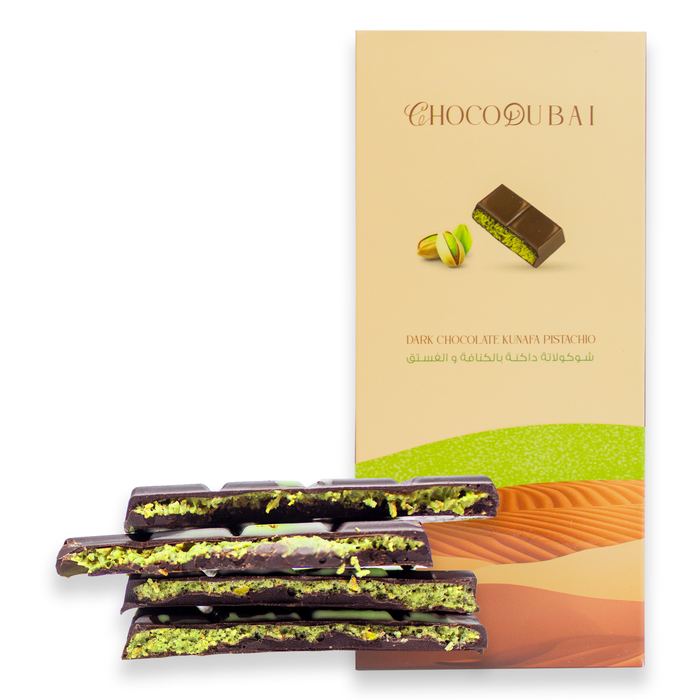 Dark Chocolate Kunafa Pistachio 100 GM