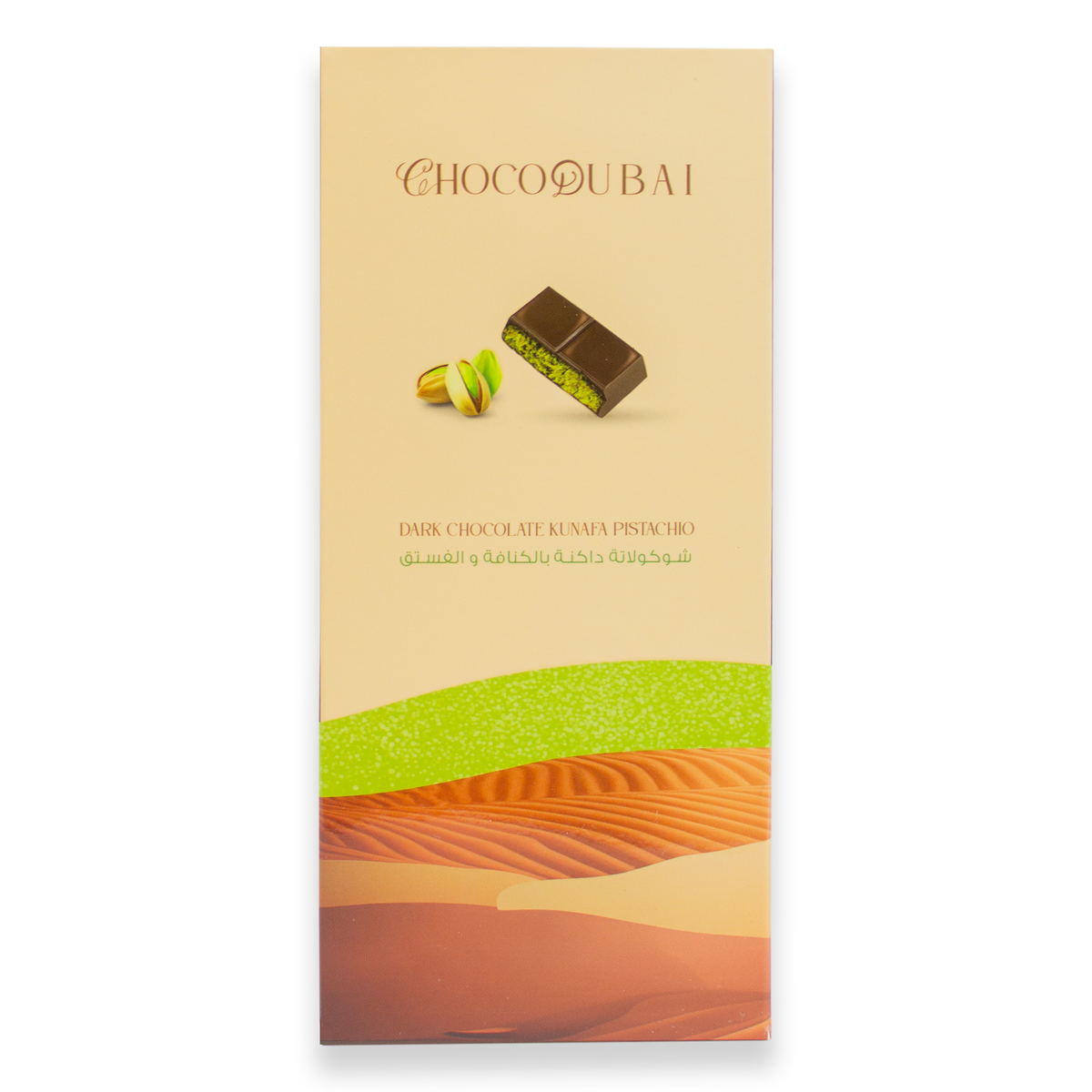 Dark Chocolate Kunafa Pistachio 100 GM