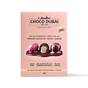 Choco Dubai Premium Chocolate Dates – Ruby, Kunafah Pistachio & Coffee (250g)