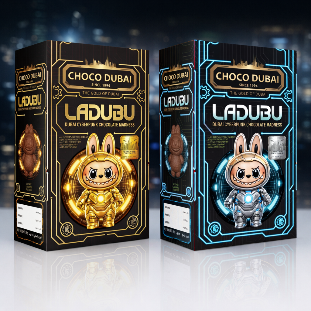 LADUBU Dubai Pistachio Kunafa Chocolate 90GM (COMING SOON)