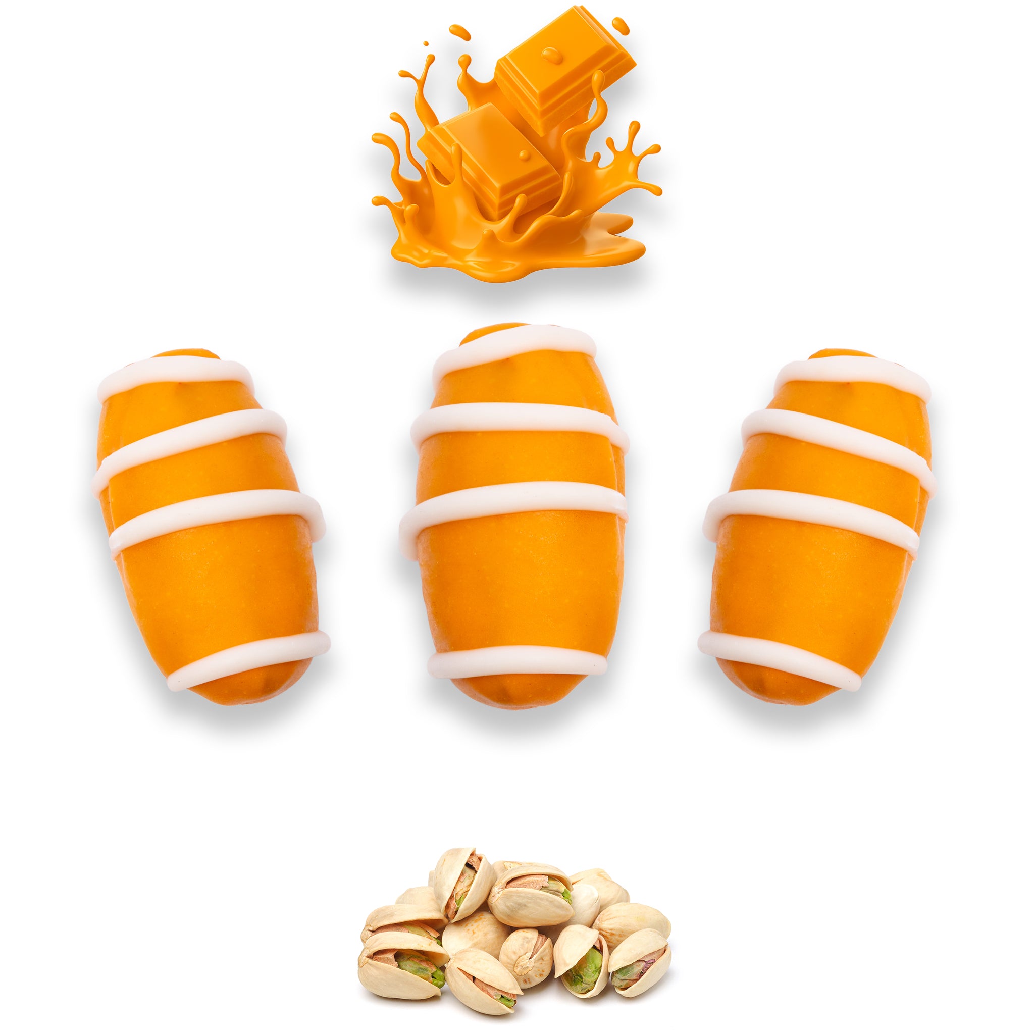 Mango Chocolate Dates Stuffed With Nuts