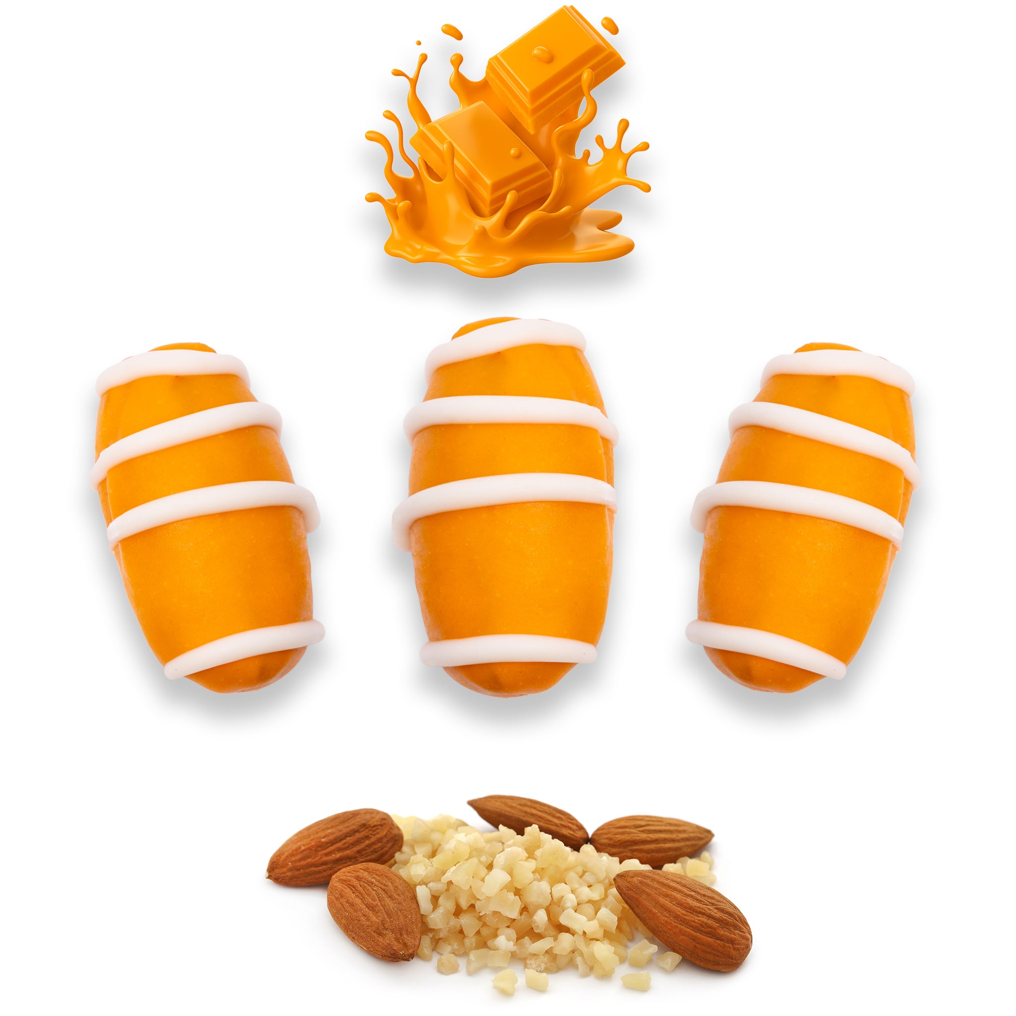 Mango Chocolate Dates Stuffed With Nuts