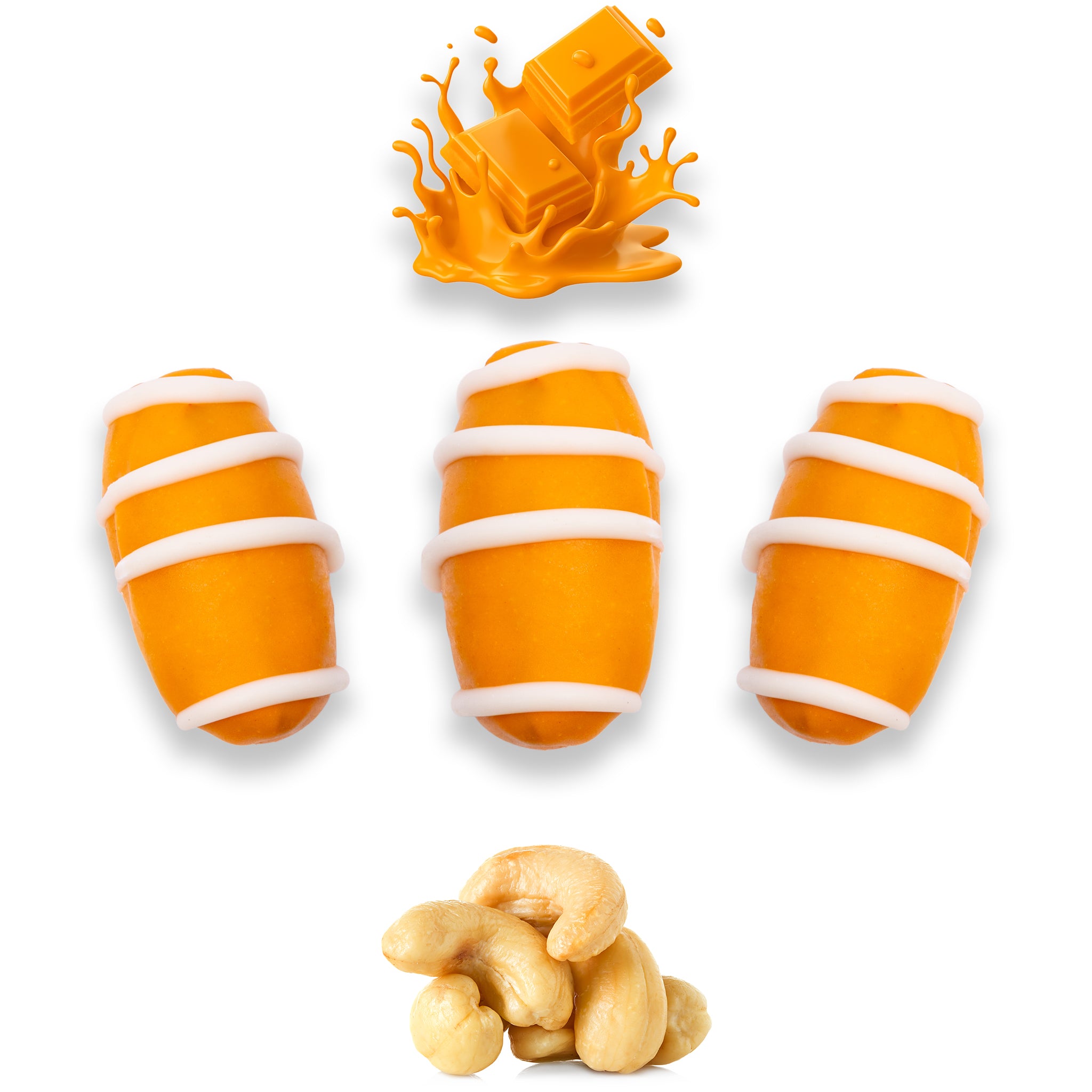 Mango Chocolate Dates Stuffed With Nuts