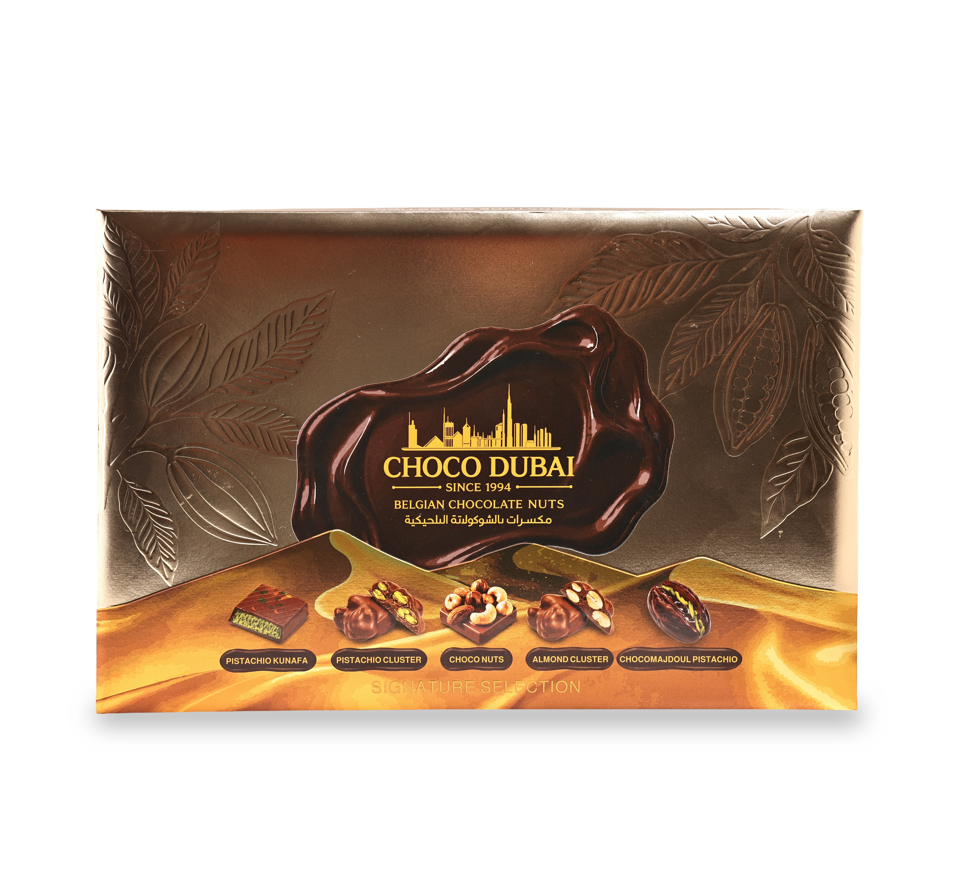 Choco Dubai Signature Selection Gift Box 350g + FREE Tote Bag