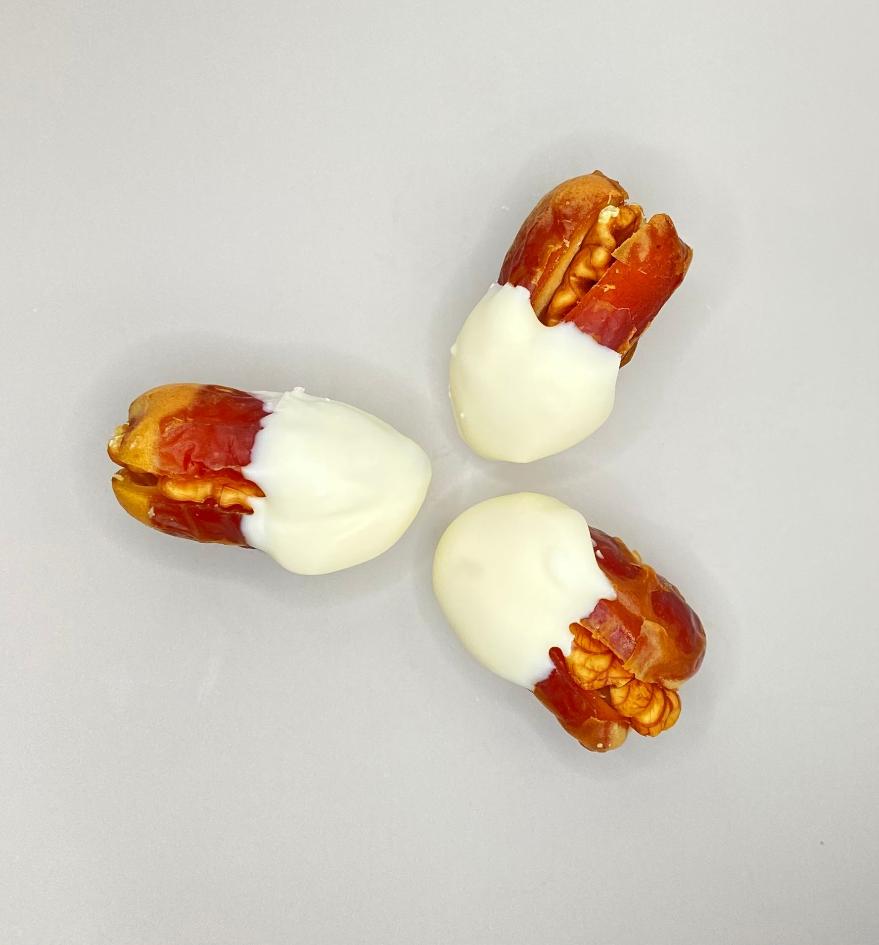 Vanilla Chocolate Dates Stuffed With Nuts