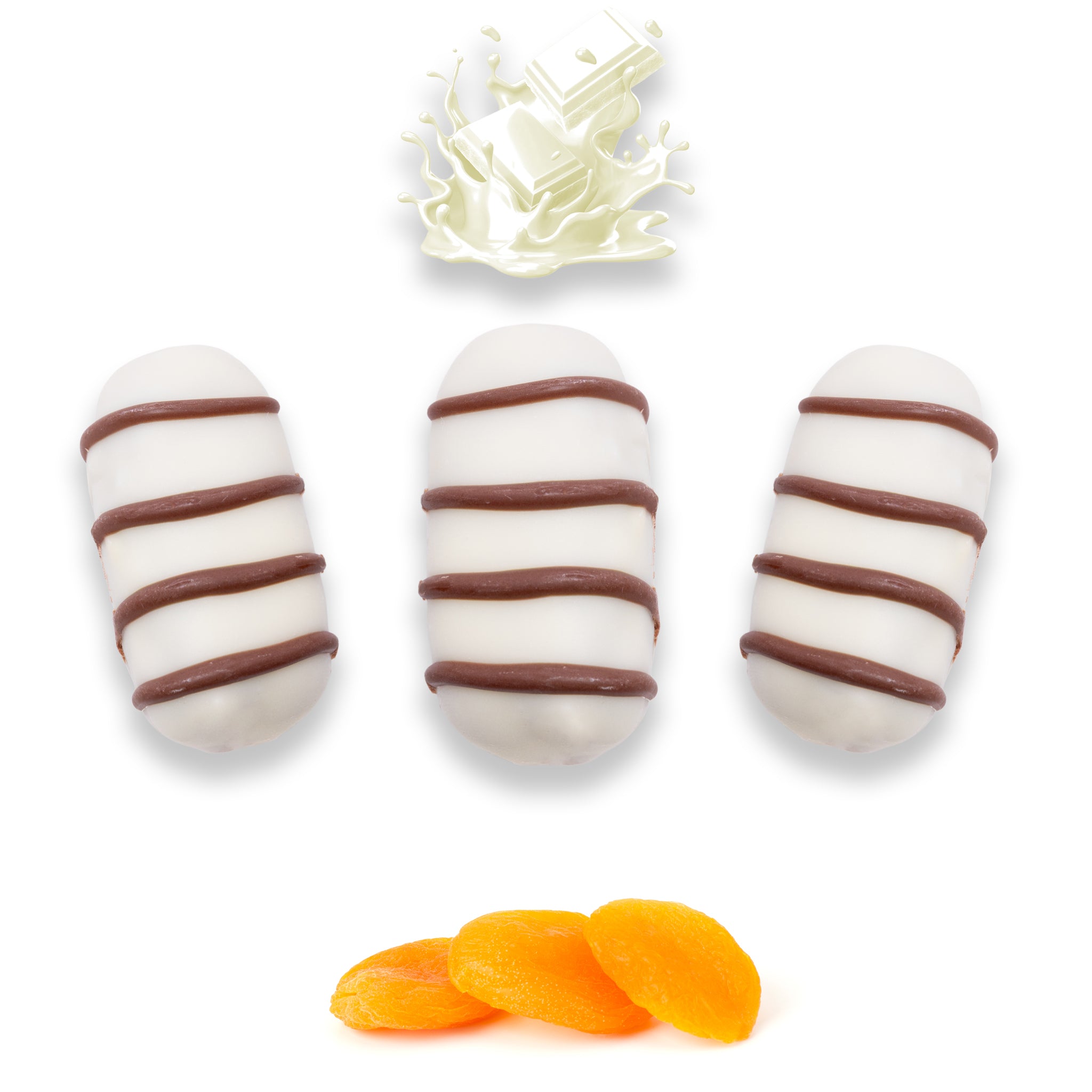 Vanilla Chocolate Dates Stuffed With Nuts