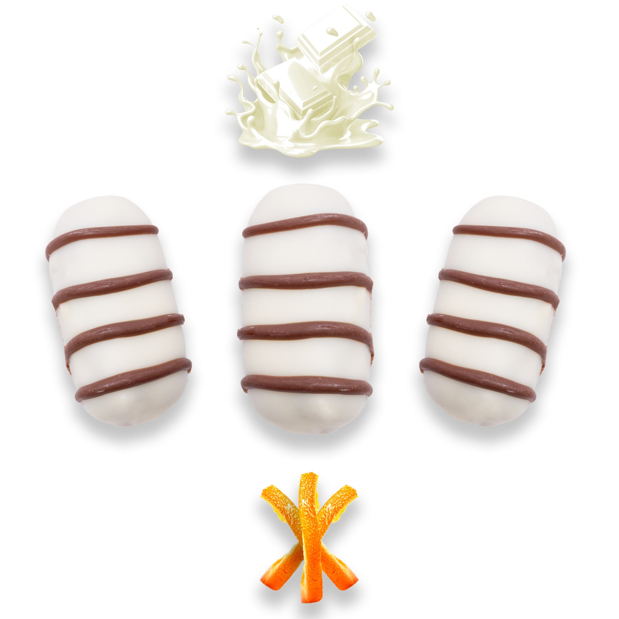 Vanilla Chocolate Dates Stuffed With Nuts