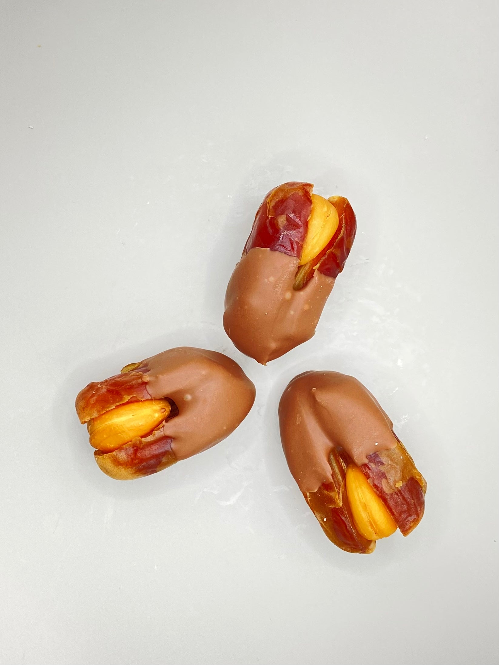 Milk Chocolate Dates Stuffed With Nuts