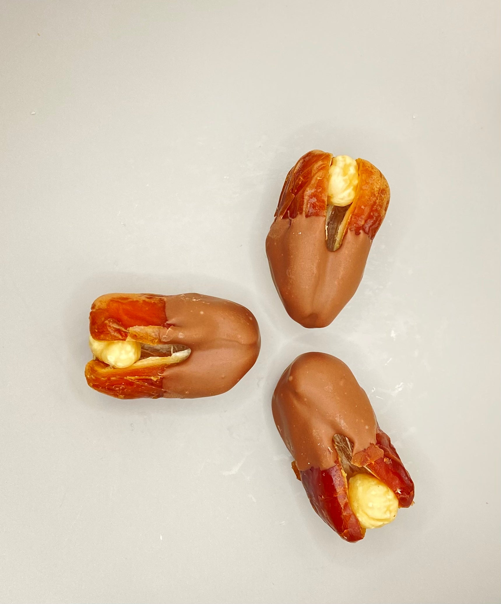 Milk Chocolate Dates Stuffed With Nuts