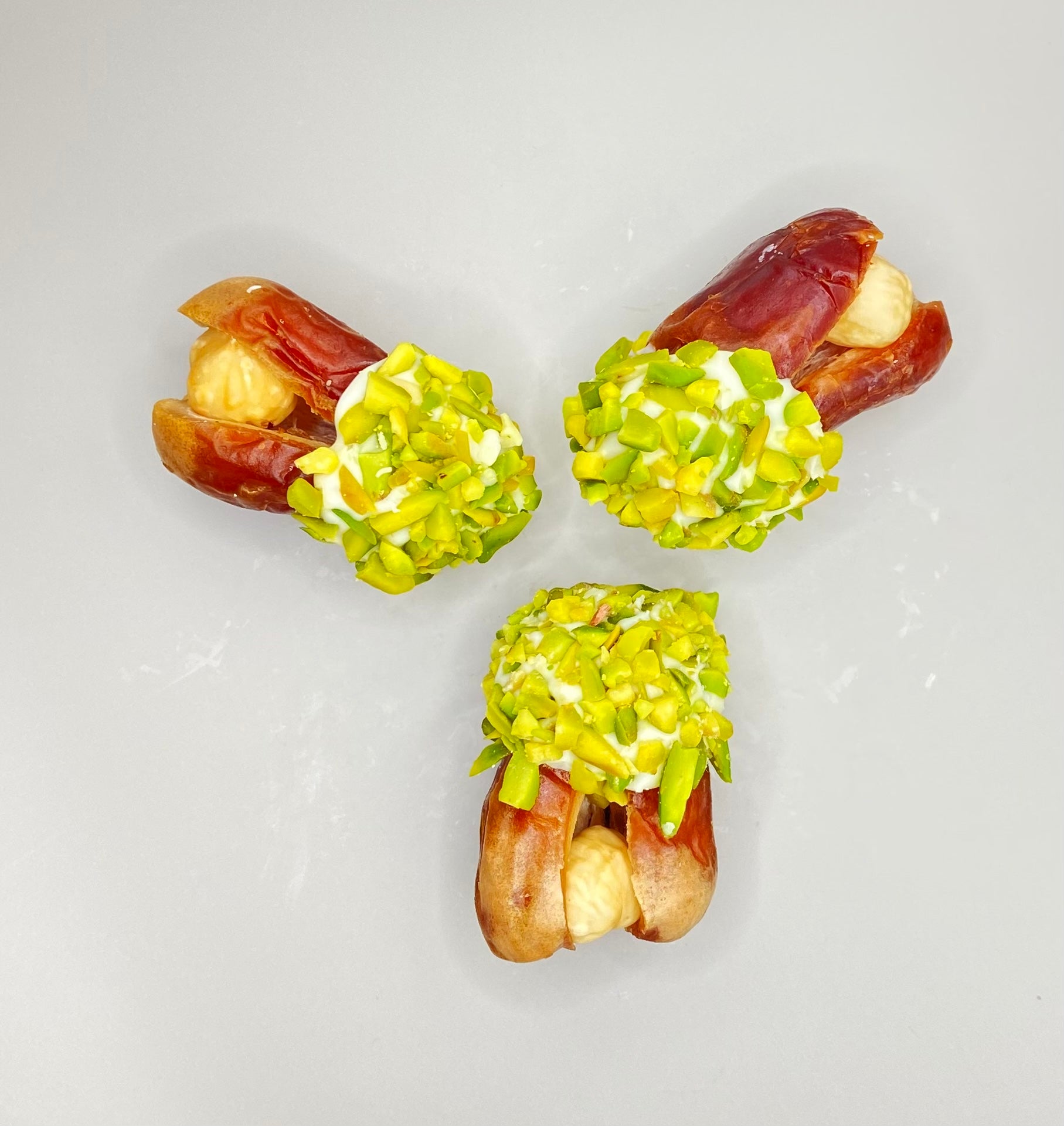 Pistachio Chocolate Dates Stuffed With Nuts