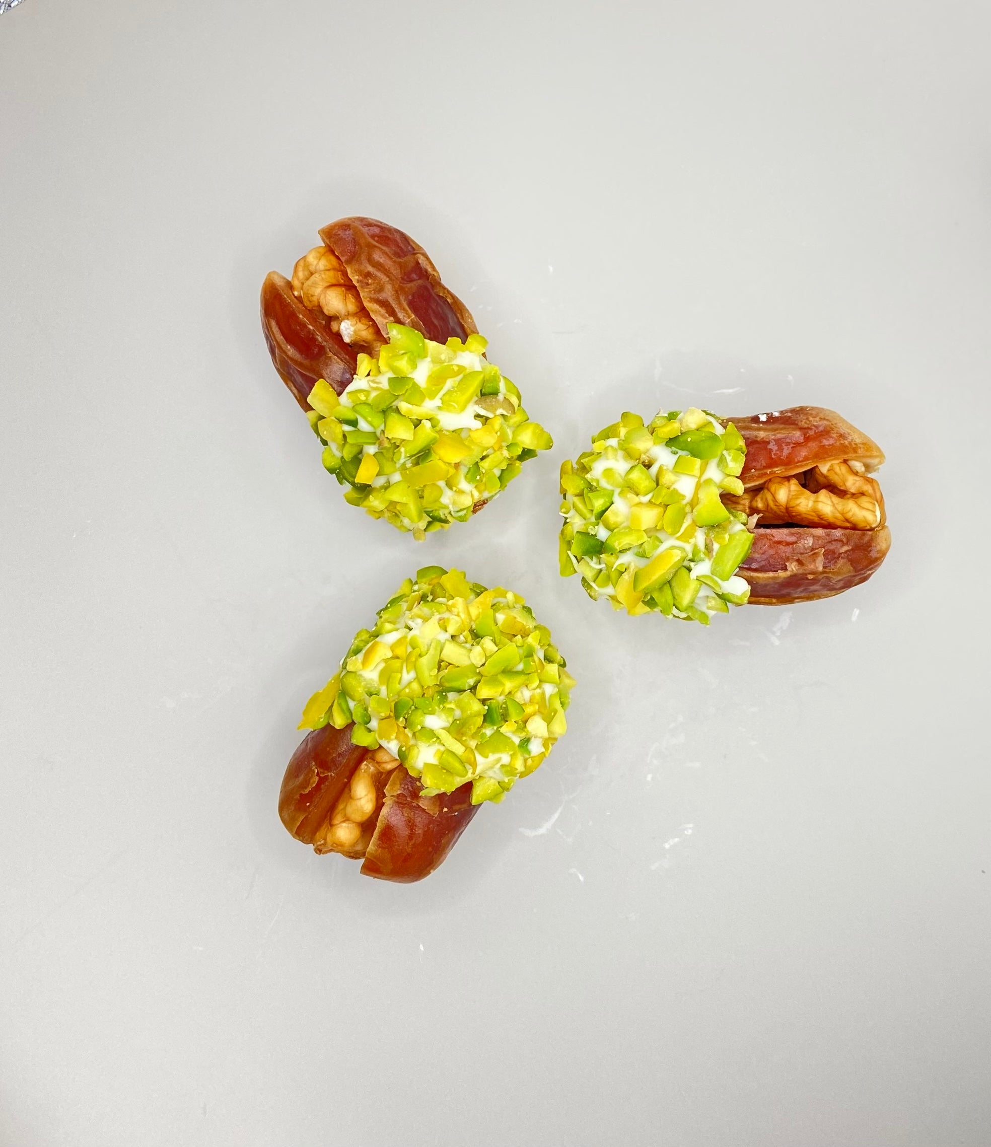 Pistachio Chocolate Dates Stuffed With Nuts